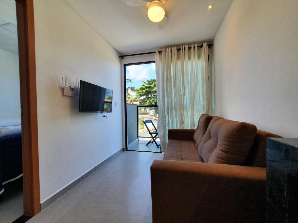 איפוחוקה Flat Mobiliado A 15 M Da Praia מראה חיצוני תמונה